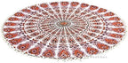 Mandala Floor Pillow Cover Meditation Cushion Seating Throw Hippie Round - Image 4