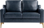 Serta Triton 55.5" Loveseat, Transitional Modern, Dreamcoil Comfort, Metal Legs - Image 2