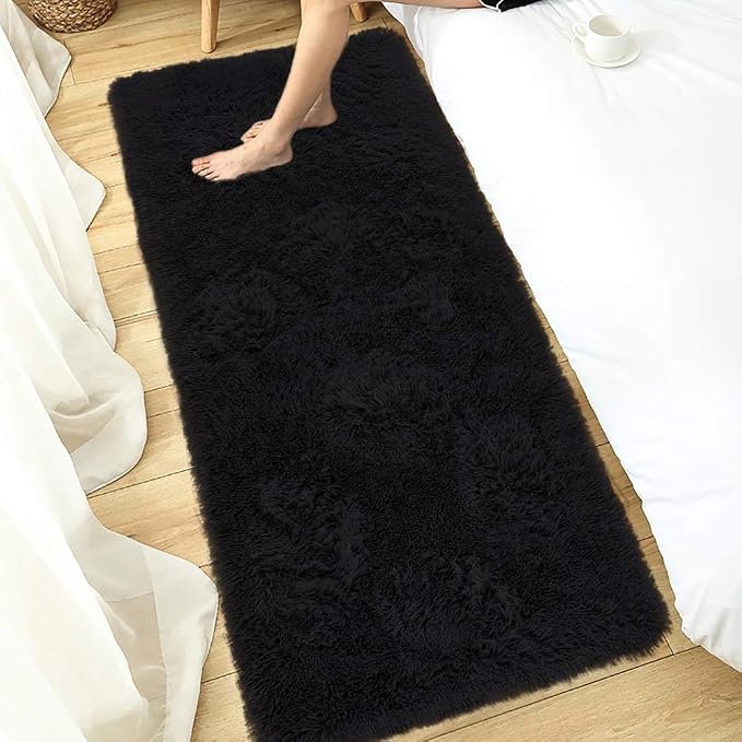 LOCHAS 2x6 Runner Rugs for Hallway, Fluffy Area Rugs for Bedroom - Image 3