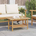 Natural Bamboo Coffee Table by ZQQLVOO