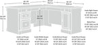 Sauder Palladia L Shaped Desk - Image 3