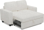 Belffin Corduroy Sectional Sleeper Sofa - Image 9