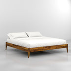 Bme Dinkee King Bed Frame Wood 15 Inch - Image 4