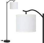 BoostArea Modern LED Arched Floor Lamp by BoostArea