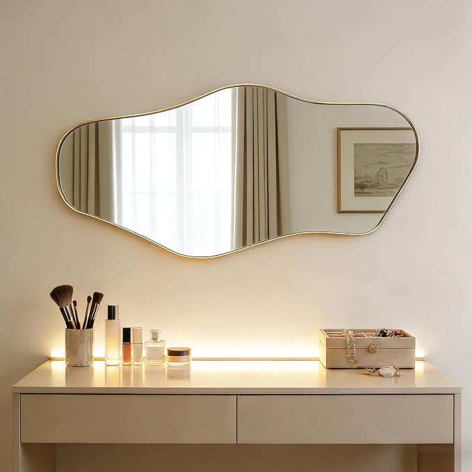 Irregular Wall Mirror, Organic Shaped Mirror - Image 8
