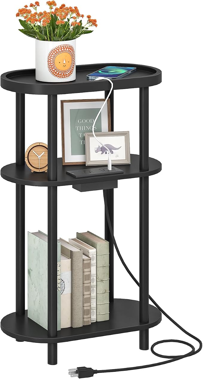 HOOBRO Small Narrow Side Table by HOOBRO