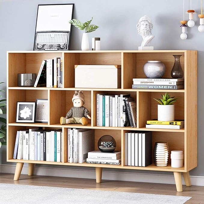 IOTXY Wooden Open Shelf Bookcase - Image 2