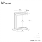 SIMPLIHOME Skyler C-Side Table - Image 13