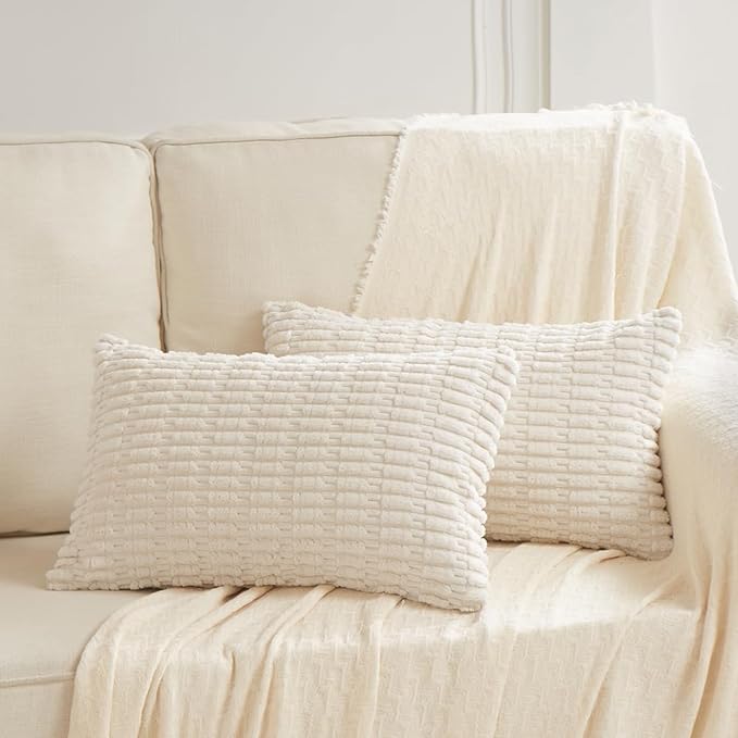 Fancy Homi 4 Packs Decorative Throw Pillow Covers - Image 6