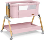 TotRun Bassinet Bedside Sleeper, Rocking Bassinets by TotRun