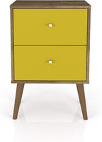 Manhattan Comfort Liberty Mid Century Modern Nightstand - Image 6