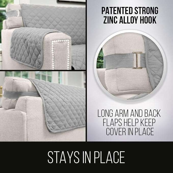 Sofa Shield® Couch Slip Covers for Dogs, Reversible Furniture Protector - Image 4