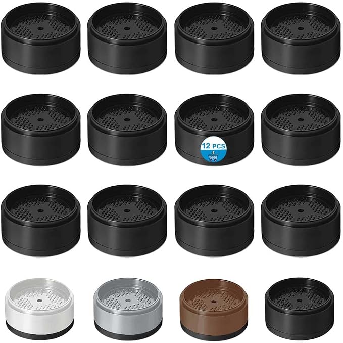 Bed Risers 1 inch, 2 inch, 3 inch, 4 inch Heavy Duty, Adjustable Furniture Riser by EGTTGIN
