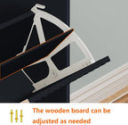 Shoe Cabinet Storage, Modern Freestanding Organizer - Image 5