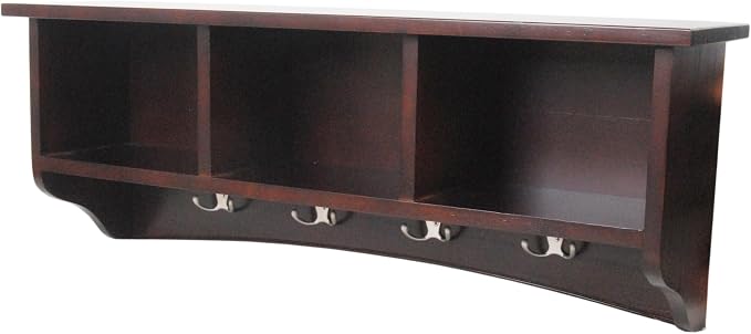 Shaker Cottage Wall-Mounted Coat Rack - Image 9