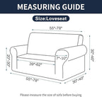 2025 New Stretch Loveseat Sofa Slipcovers Couch Cover - Image 3