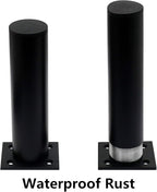 4 Pack Adjustable Furniture Legs Round 1.5" Dia Thickened Aluminum Alloy Sofa - Image 4