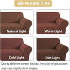H.VERSAILTEX Stretch Couch Cover Loveseat Covers - Image 3