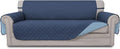 Easy-Going Reversible Couch Cover, 3 Cushion Sofa, Dark Blue/Light Blue | Large by Easy-Going