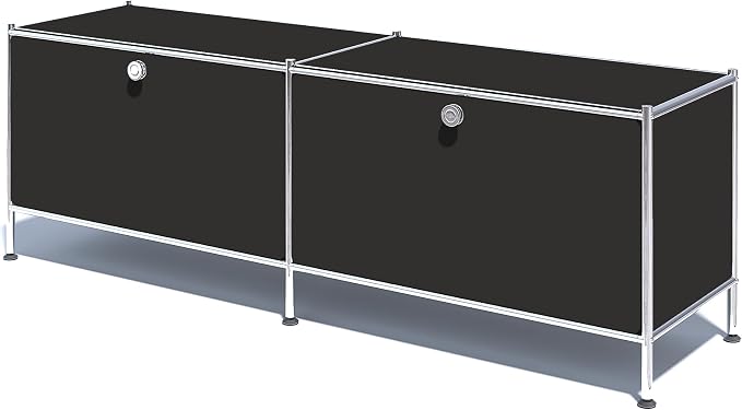 Metal Low Board Storage Cabinet by SIMPLINK