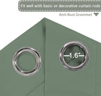 H.VERSAILTEX Blackout Patio Curtains 100 x 84 Inches - Image 3