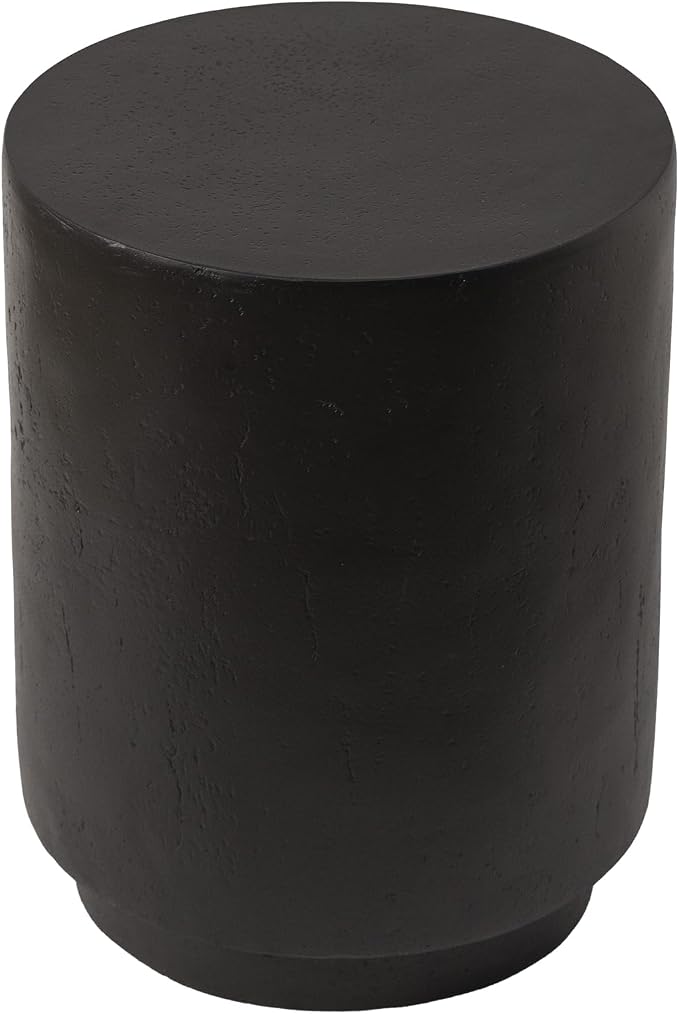 LeisureMod 14” Wide Round Side Table in Fiberstone - Image 9