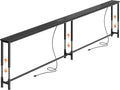 Huuger 102.4 Inch Sofa Table by Huuger