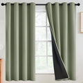 SimpleHome Light Sage 100% Blackout Curtains Room Darkening Living Room 63 | by SimpleHome