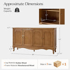 HULALA HOME Sideboard Buffet Cabinet - Image 2