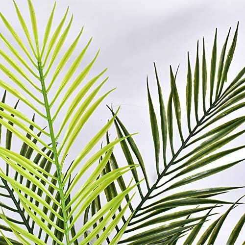 SzJias 12 Pcs Artificial Palm Leaves Palm Branches Plants Tropical Greenery Plant for Leaves Hawaiian Jungle Party for Decorations - Image 4