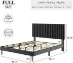 HAOARA Full Size Platform Bed Frame - Image 2