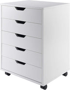 Winsome 10519 Halifax 5-Drawer Composite Wood Cabinet by Winsome
