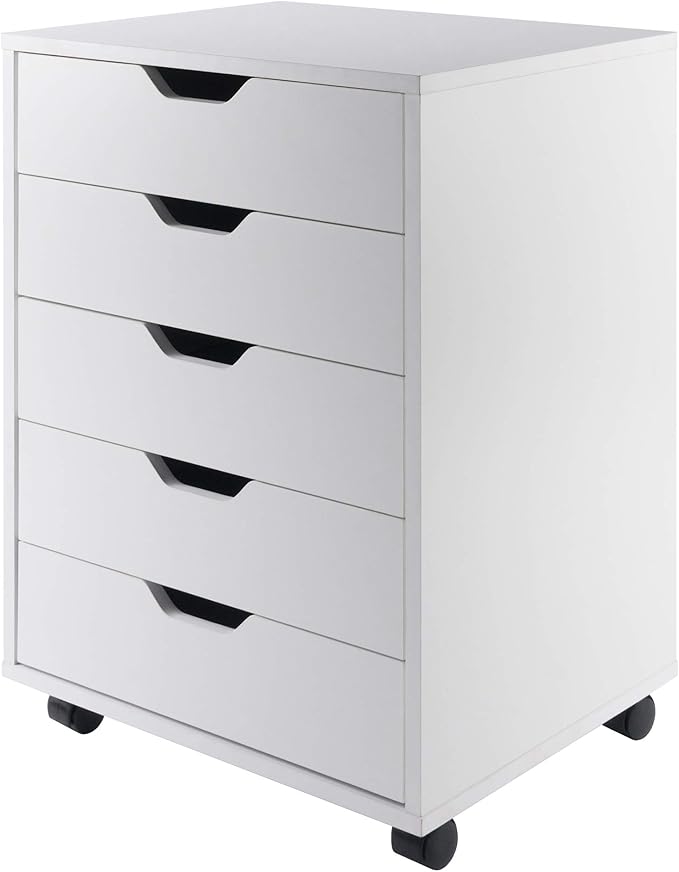Winsome 10519 Halifax 5-Drawer Composite Wood Cabinet by Winsome