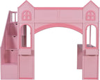 Princess-Themed Castle Loft Bed - Image 5