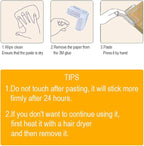 LOMILY Clear Corner Guards, Table Corner Protectors, High Resistant Adhesive Gel - Image 6