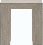 Plank+Beam Modern Rectangular Side Table, Slim Side Table - Image 3
