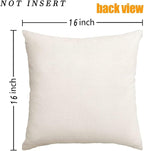 RABUSOA Birds Pillow Covers 16x16 Inch, Lumbar Decorative Throw Pillows - Image 6