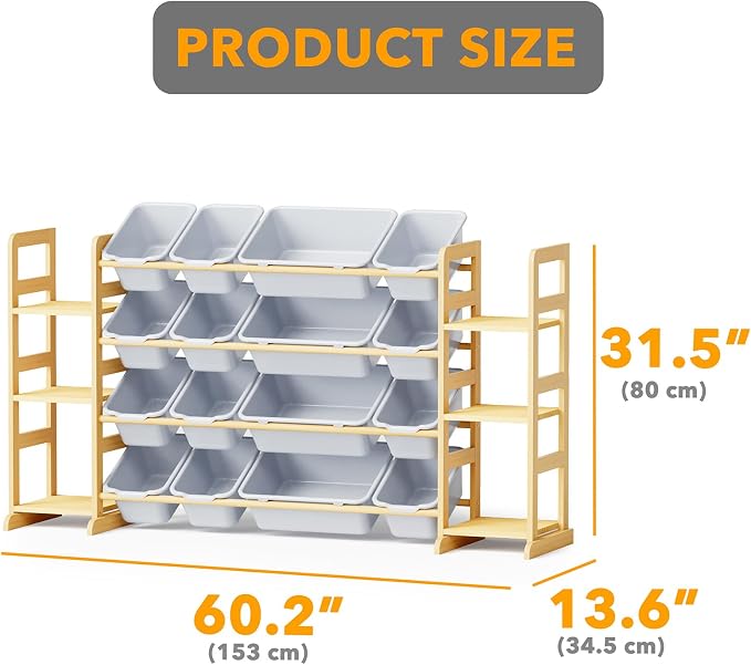 SpaceAid Toy Storage Organizer - Image 2
