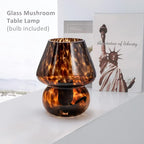 ONEWISH Mushroom Lamp Small Vintage Table Lamp - Image 4