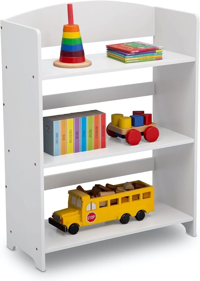 Delta Children MySize Bookshelf, Bianca White - Image 4