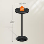 HOOBRO Small Round Side Table, Drink Table, Coffee Martini Table - Image 3
