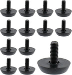 Antrader 12 Pack M6×15mm Furniture Lvelers, Table Leg Levelers, Levelling Foot by Antrader