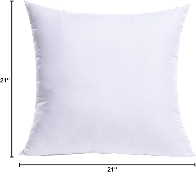 MIULEE 21x21 Inch Throw Pillow Insert - Image 9