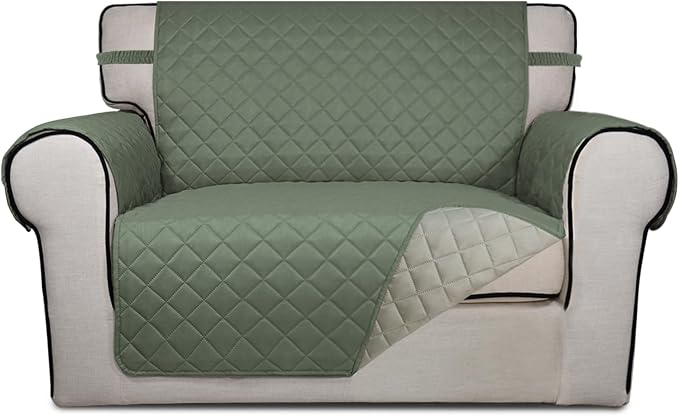 PureFit Reversible Quilted Sofa Cover Dog Couch Covers by PureFit