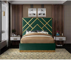 Meridian Furniture VectorGreen-Q Vector Collection Modern | Contemporary Velvet - Image 5