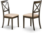 East West Furniture BOC-CAP-C Boston Kitchen Dining Chairs by EastWestFurniture