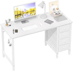 Lufeiya White Computer Desk by LUFEIYA