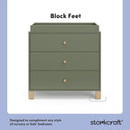 Storkcraft California 3-Drawer Chest - Image 4