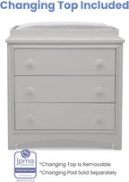 Delta Children Perry 3 Drawer Dresser - Image 7