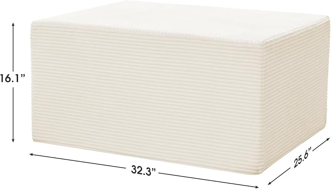 Ottoman for Cloud Sectional Boneless Couches Living Room, Modular Ottoman for - Image 3